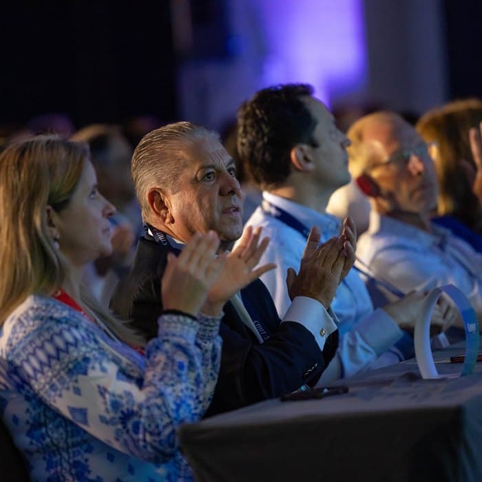 The room during a ConnectLive keynote