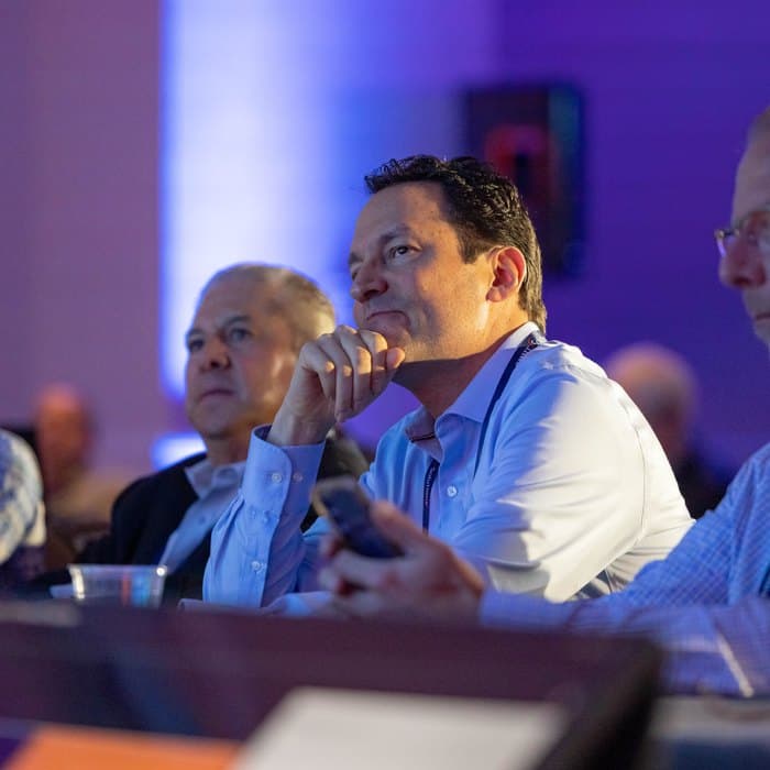 Jorge in a working session at CMIT ConnectLive
